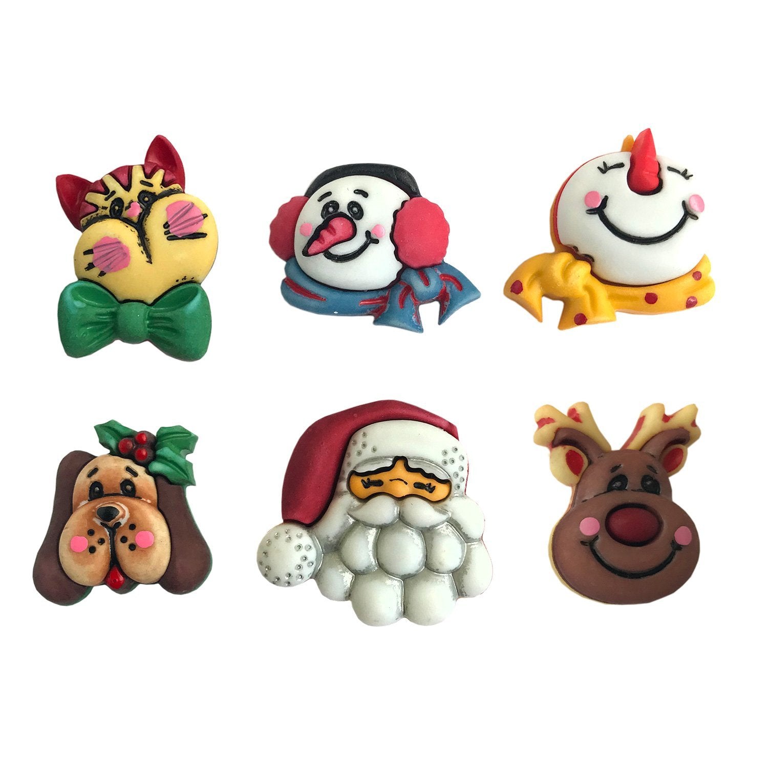 Santa & Friends-CM101 - Buttons Galore and More