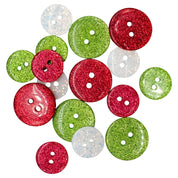 Santa's Sparkle - Buttons Galore and More