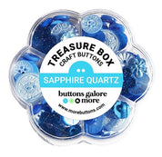 Sapphire Quartz - Buttons Galore and More