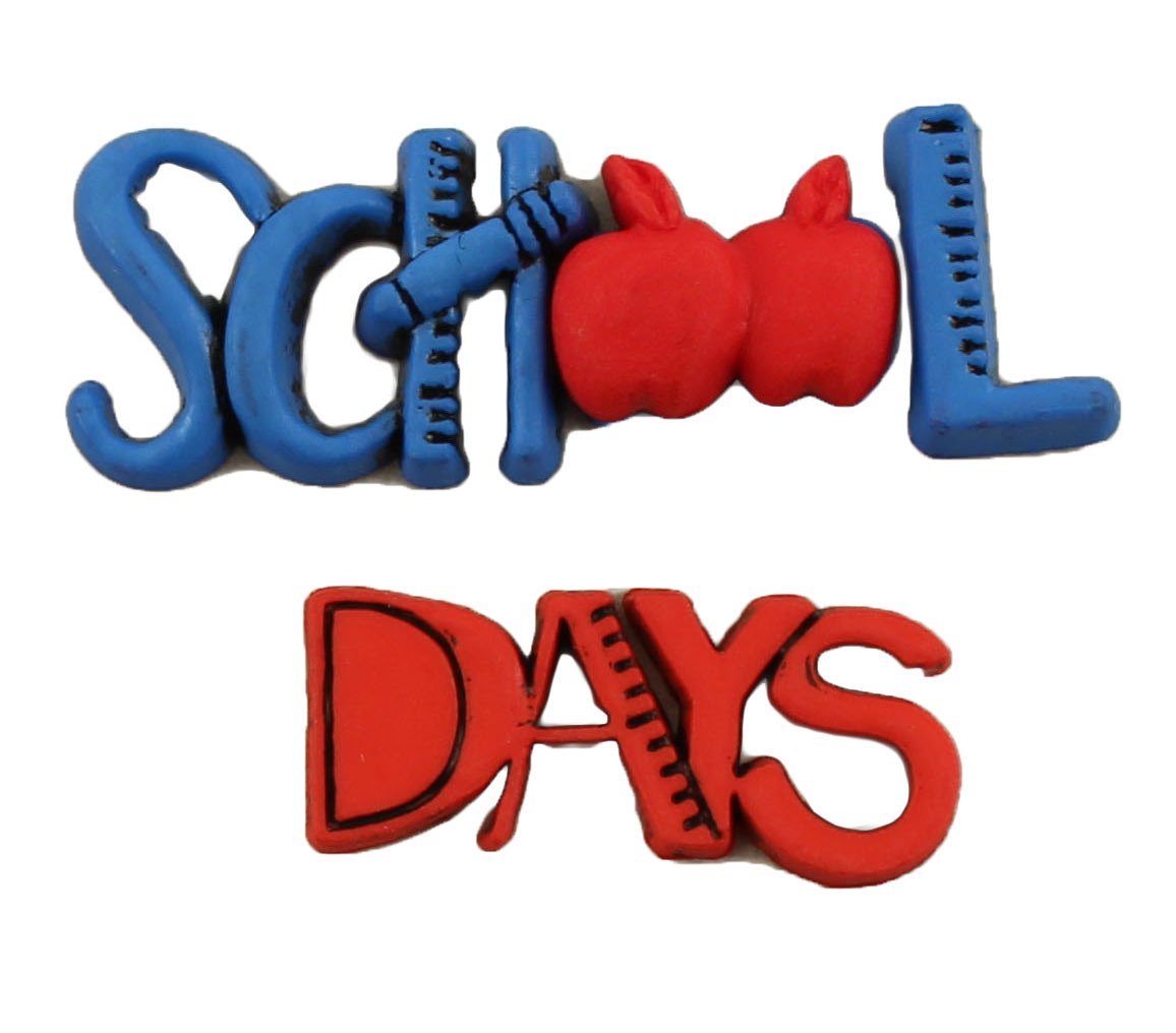 School Days - B812 - Buttons Galore and More