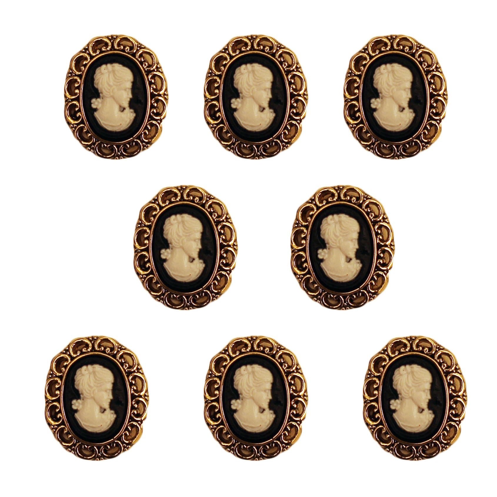 Small Cameo-4407 - Buttons Galore and More