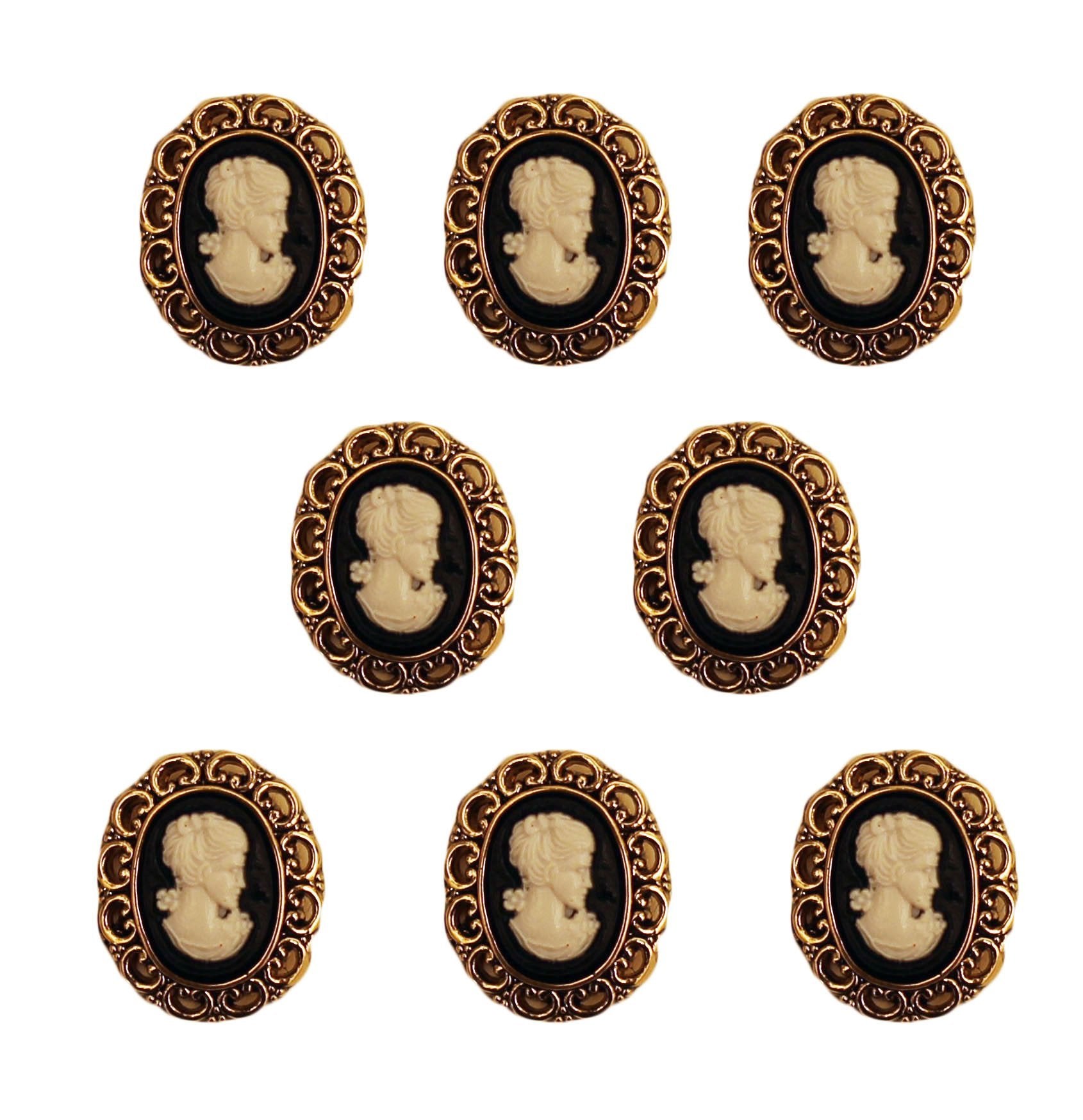 Small Cameo-4407 - Buttons Galore and More