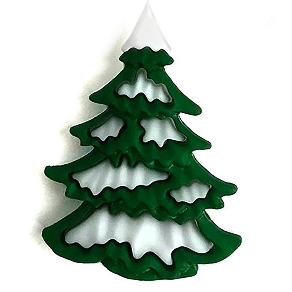 Snow Covered Tree - SB28 - Buttons Galore and More