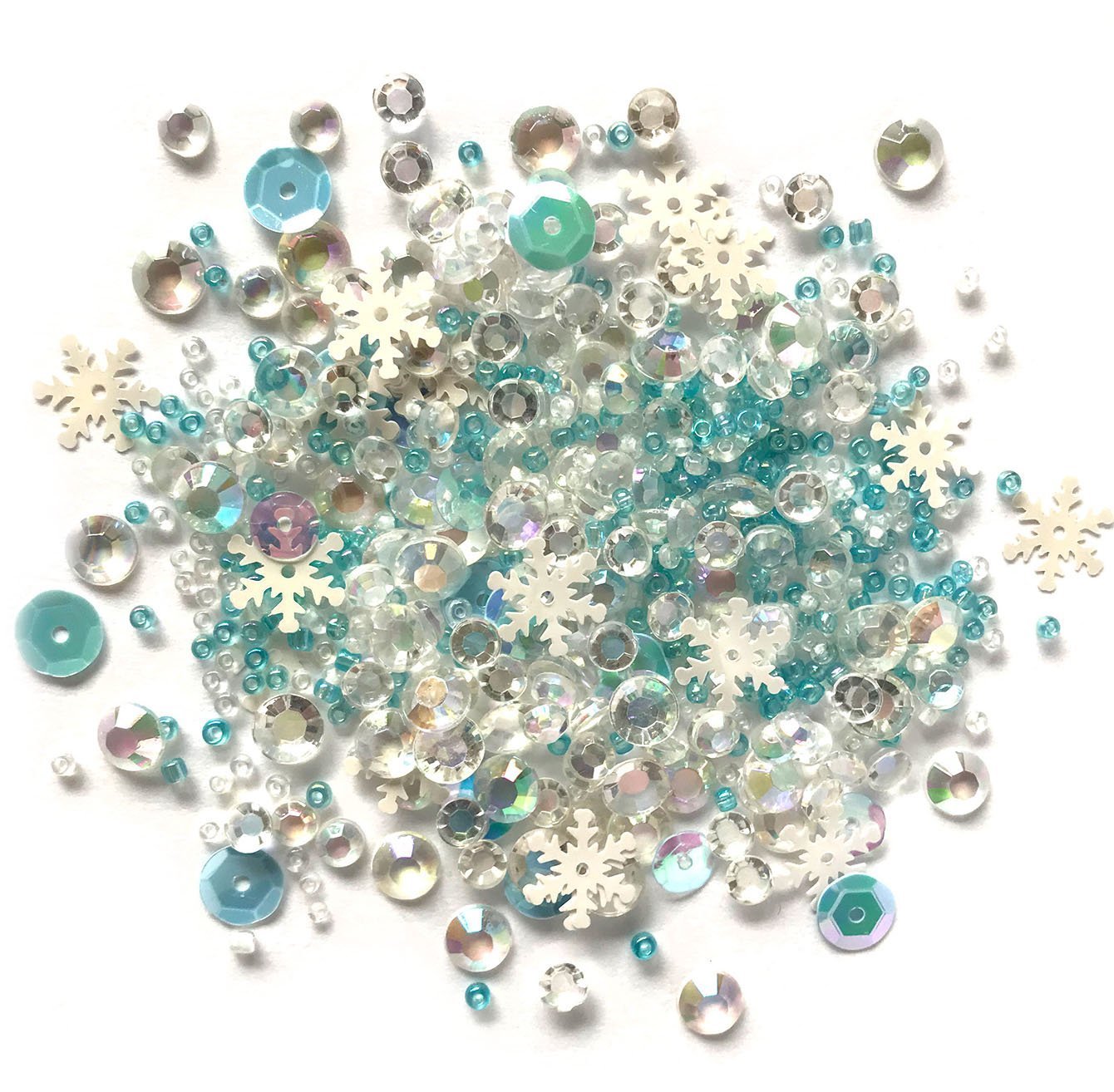 Snow Crystals - Buttons Galore and More