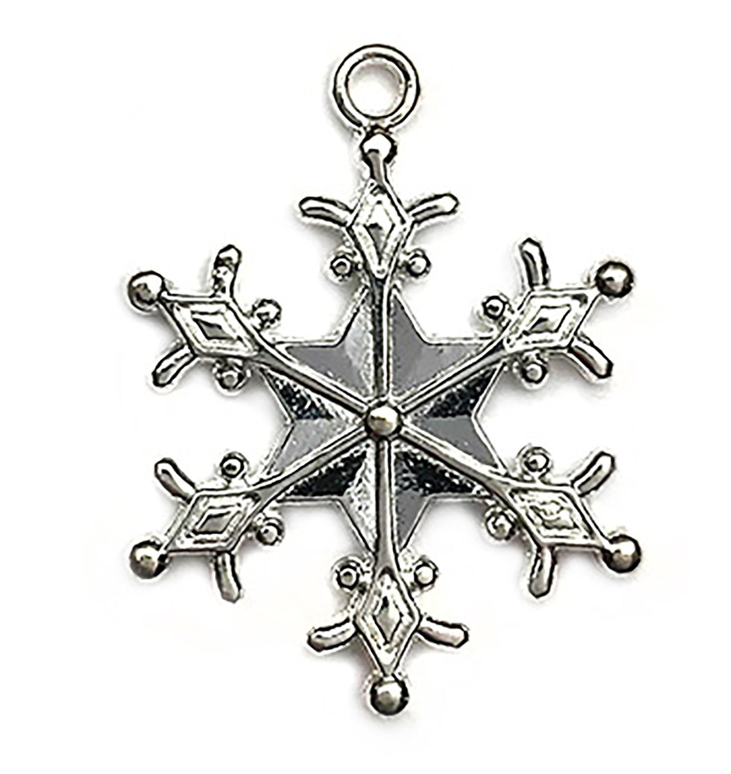 Snowflake Charm - Buttons Galore and More