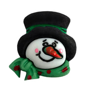 Snowman with Hat - Buttons Galore and More