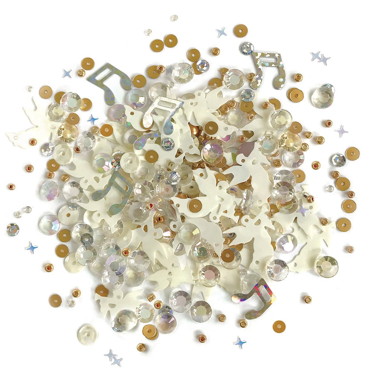 Sparkletz Bundle - Snow - Buttons Galore and More