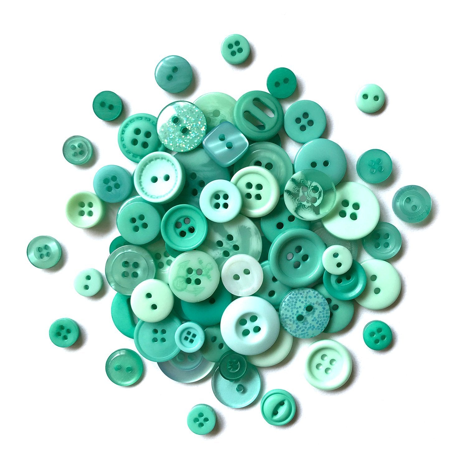 Buttons Galore and More Sewing & Craft Buttons - Colorful Round