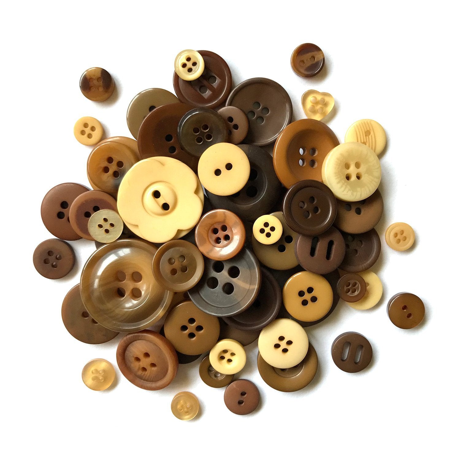 Warm Cocoa-MJ113 - Buttons Galore and More