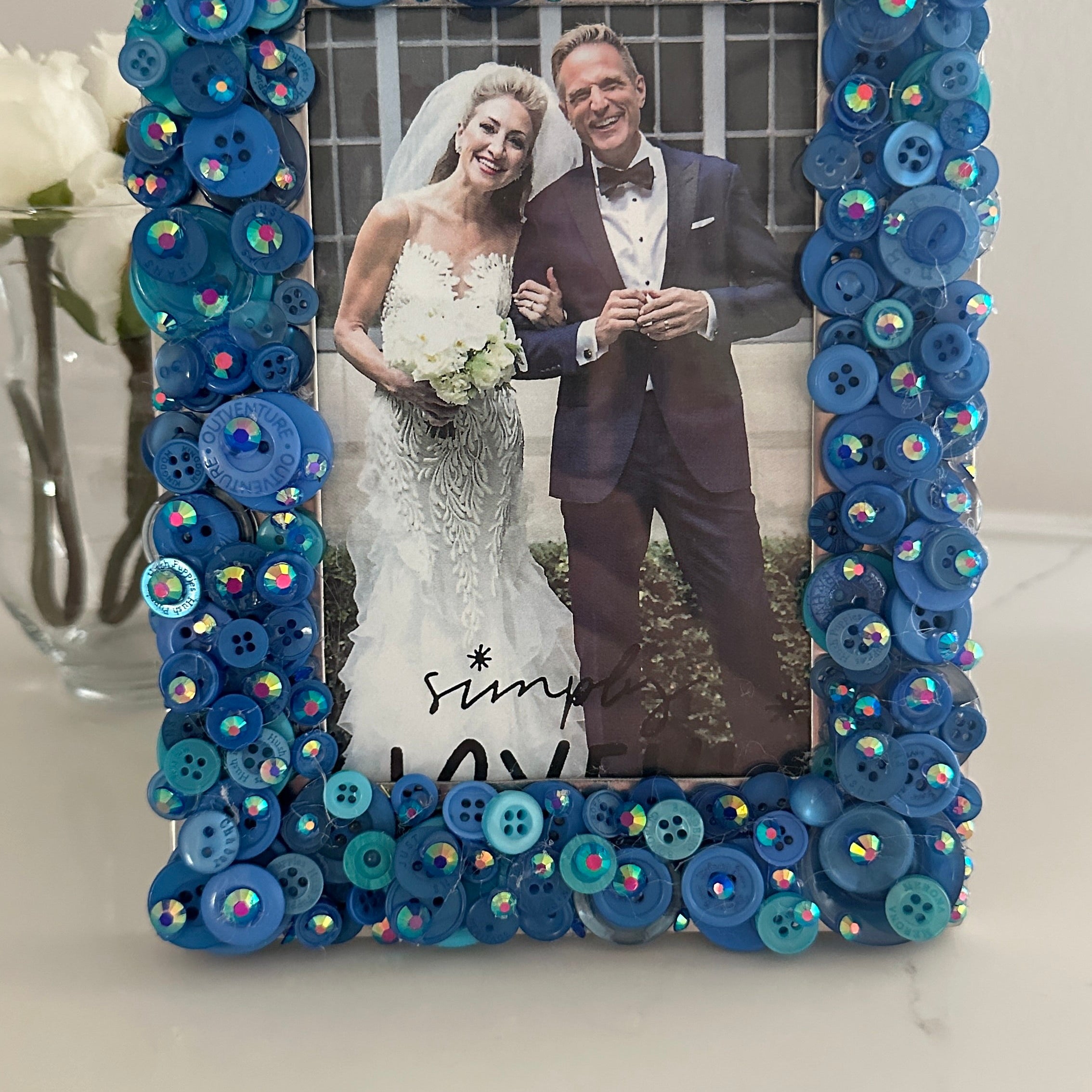 Beauty Blue Frame