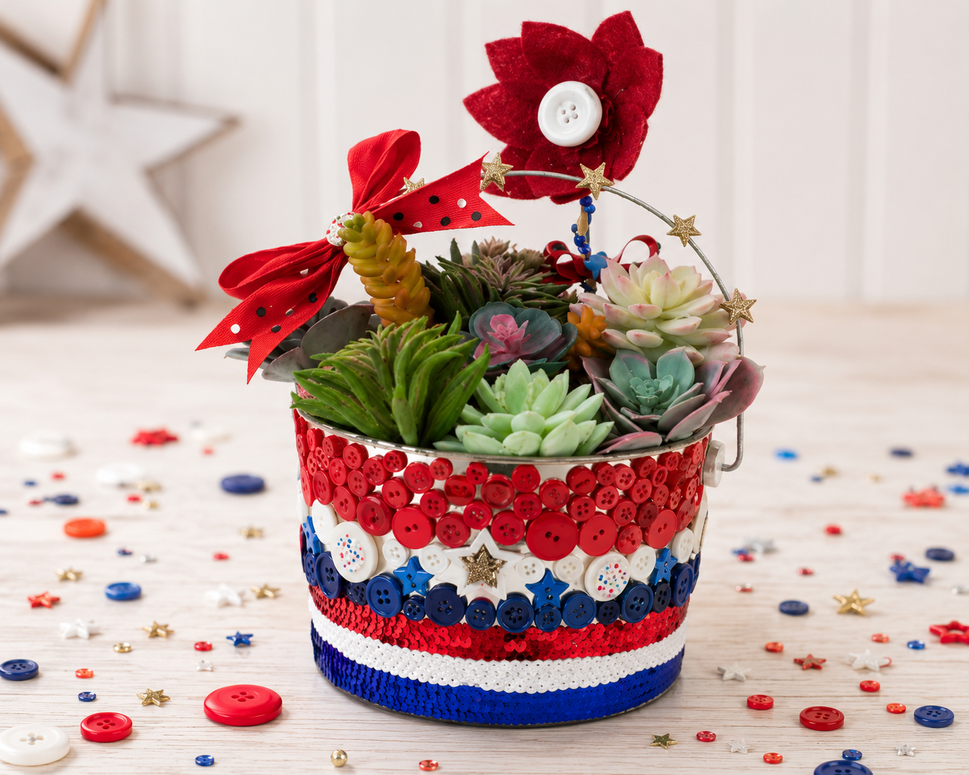 Patriotic Planter Tutorial