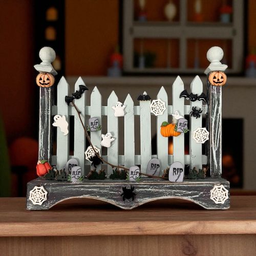 Halloween Fence Decor