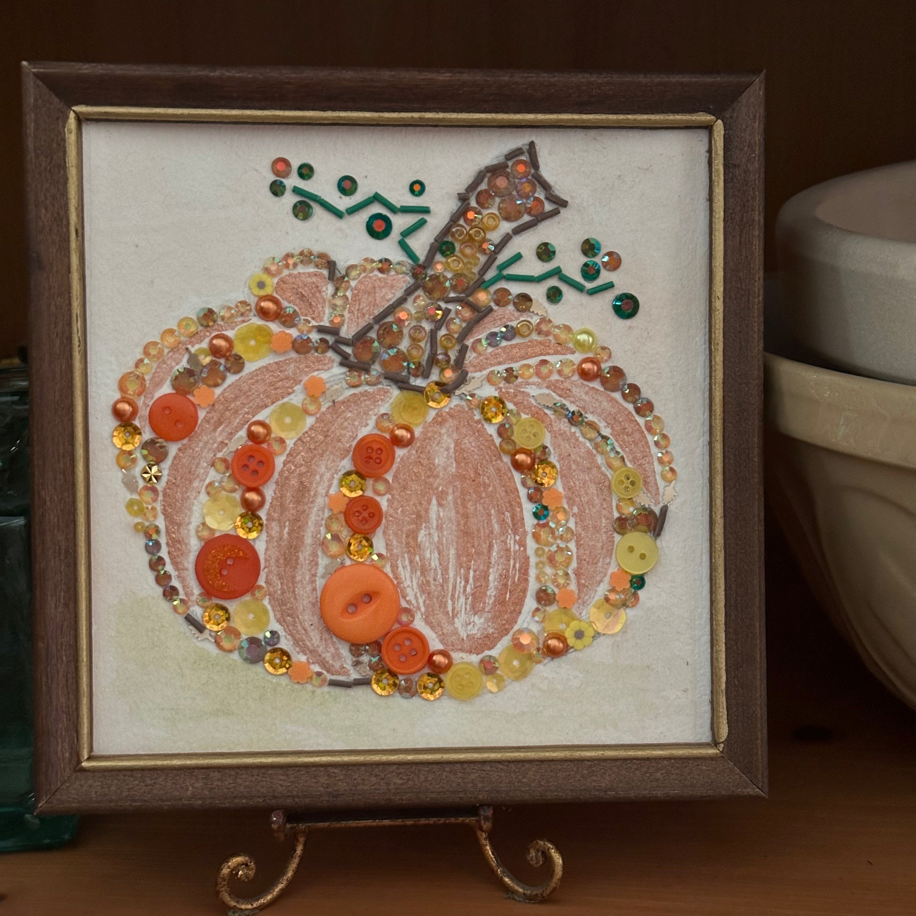 Framed Pumpkin