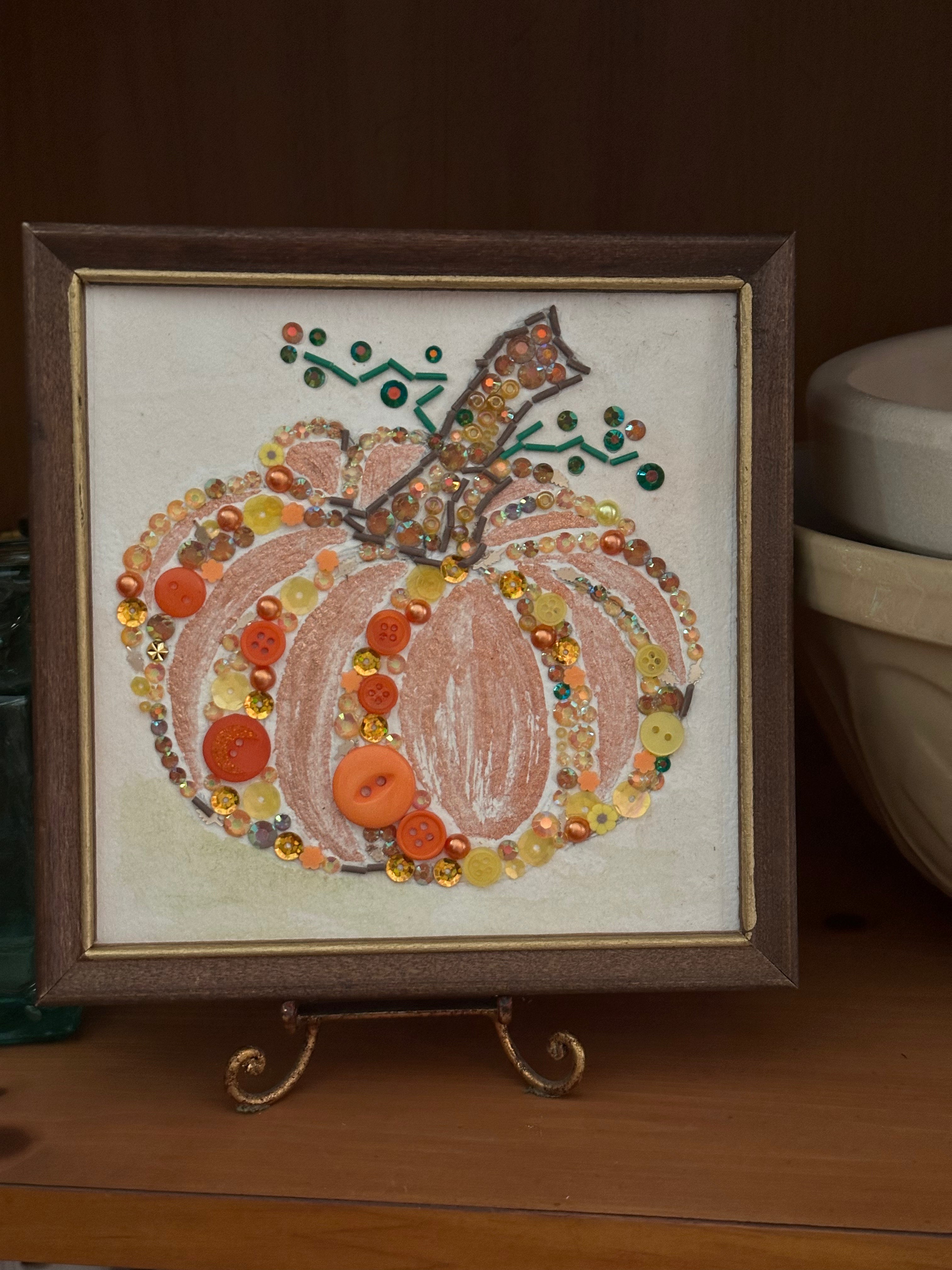 Framed Pumpkin