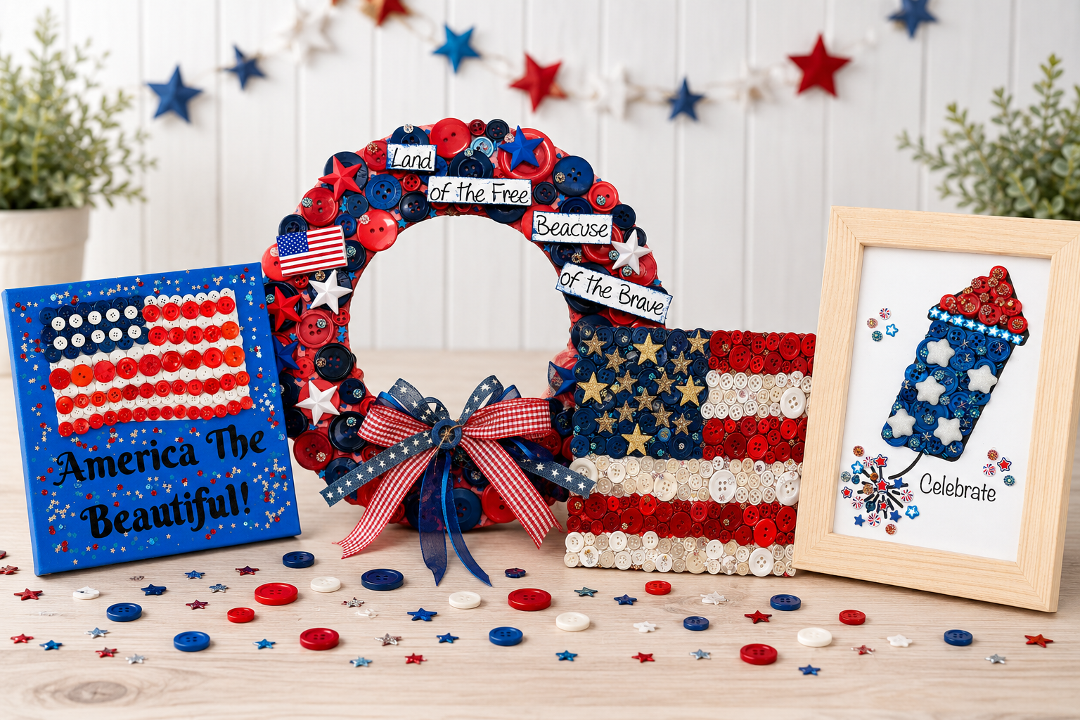 Patriotic DIY Craft Kits