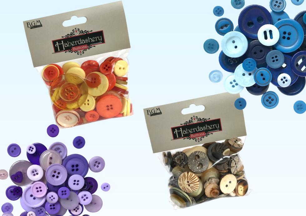 Haberdashery Sewing Buttons | Buttons Galore and More