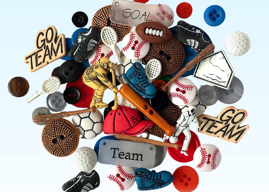 Sports Button Packs