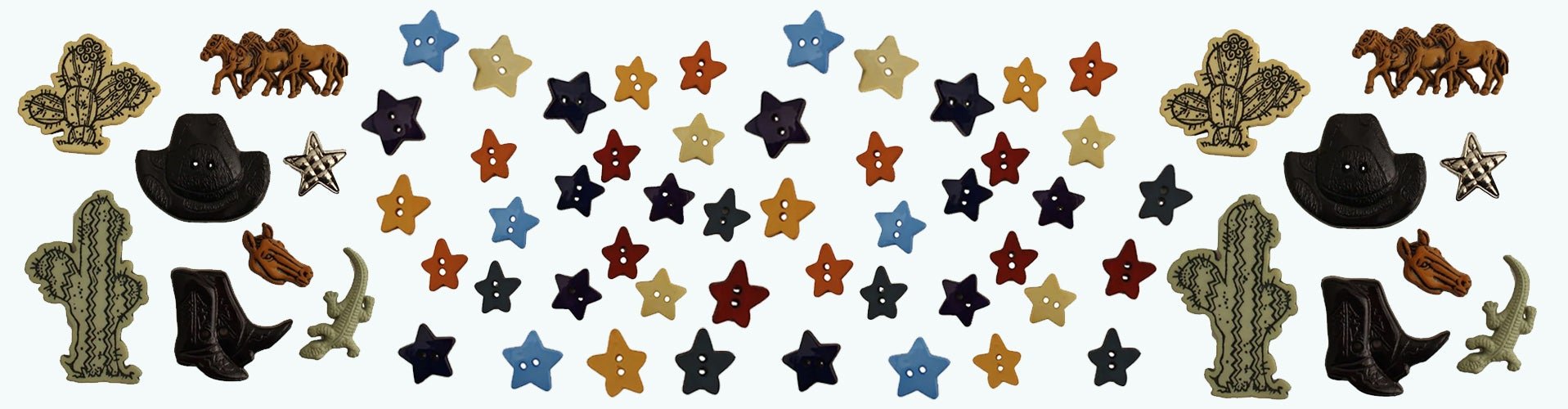 Western Theme Buttons | Buttons Galore and More