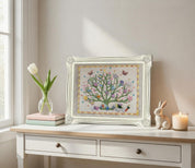 Easter Egg Tree Button Art DIY Craft Kit