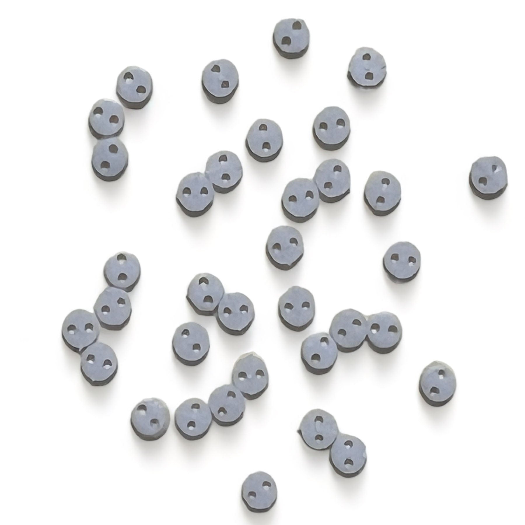 White Micro Buttons