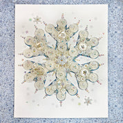 Snowflake Canvas DIY Craft Kit