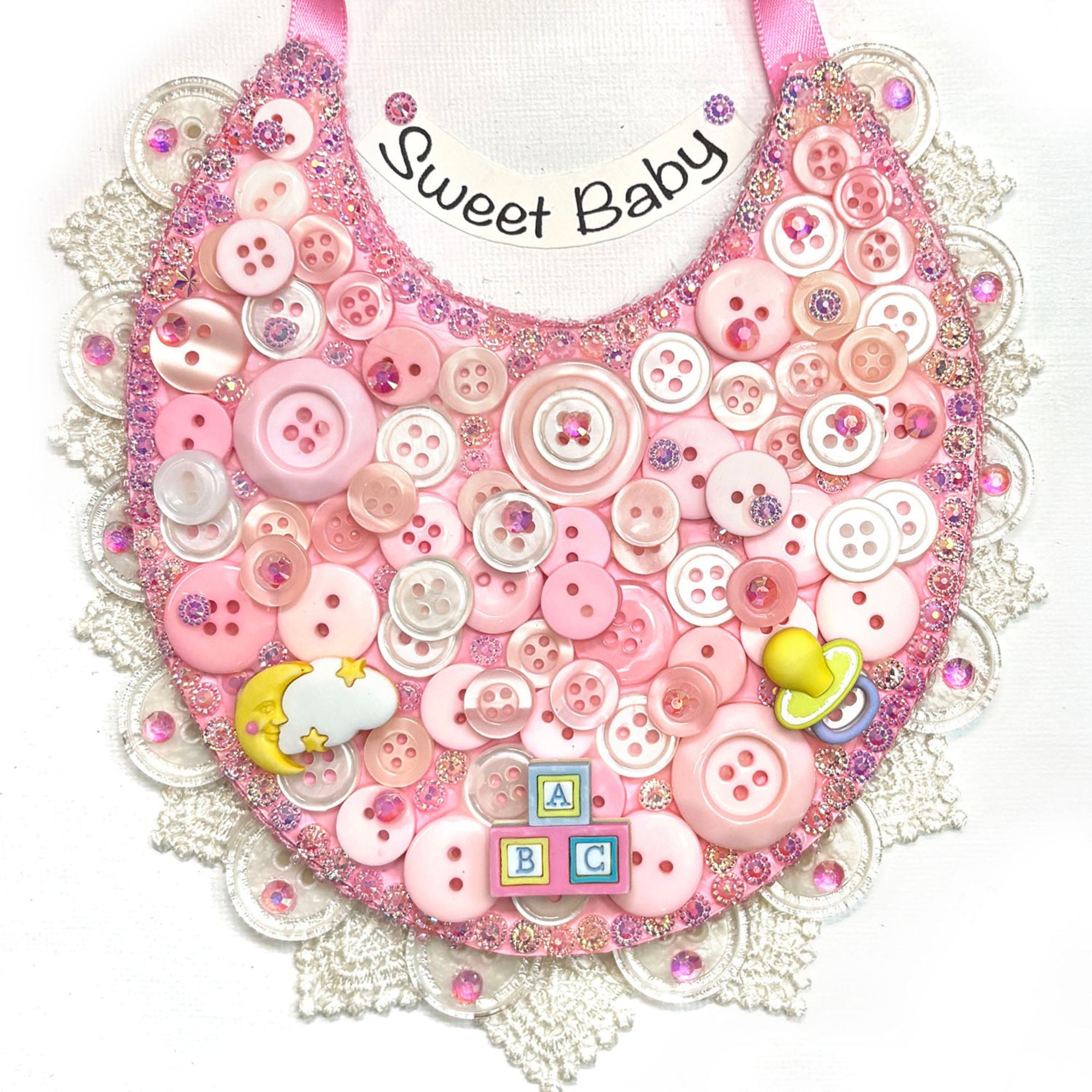 Baby Bib Canvas DIY Craft Kit