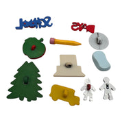 School Days Buttons – Back to School Craft & Sewing Buttons