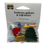 School Days Buttons – Back to School Craft & Sewing Buttons