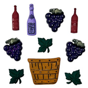 Wine Lover Vineyard & Wine Craft Sewing Buttons