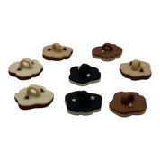 Paw Print Buttons – Dog & Pet Themed Craft and Sewing Buttons