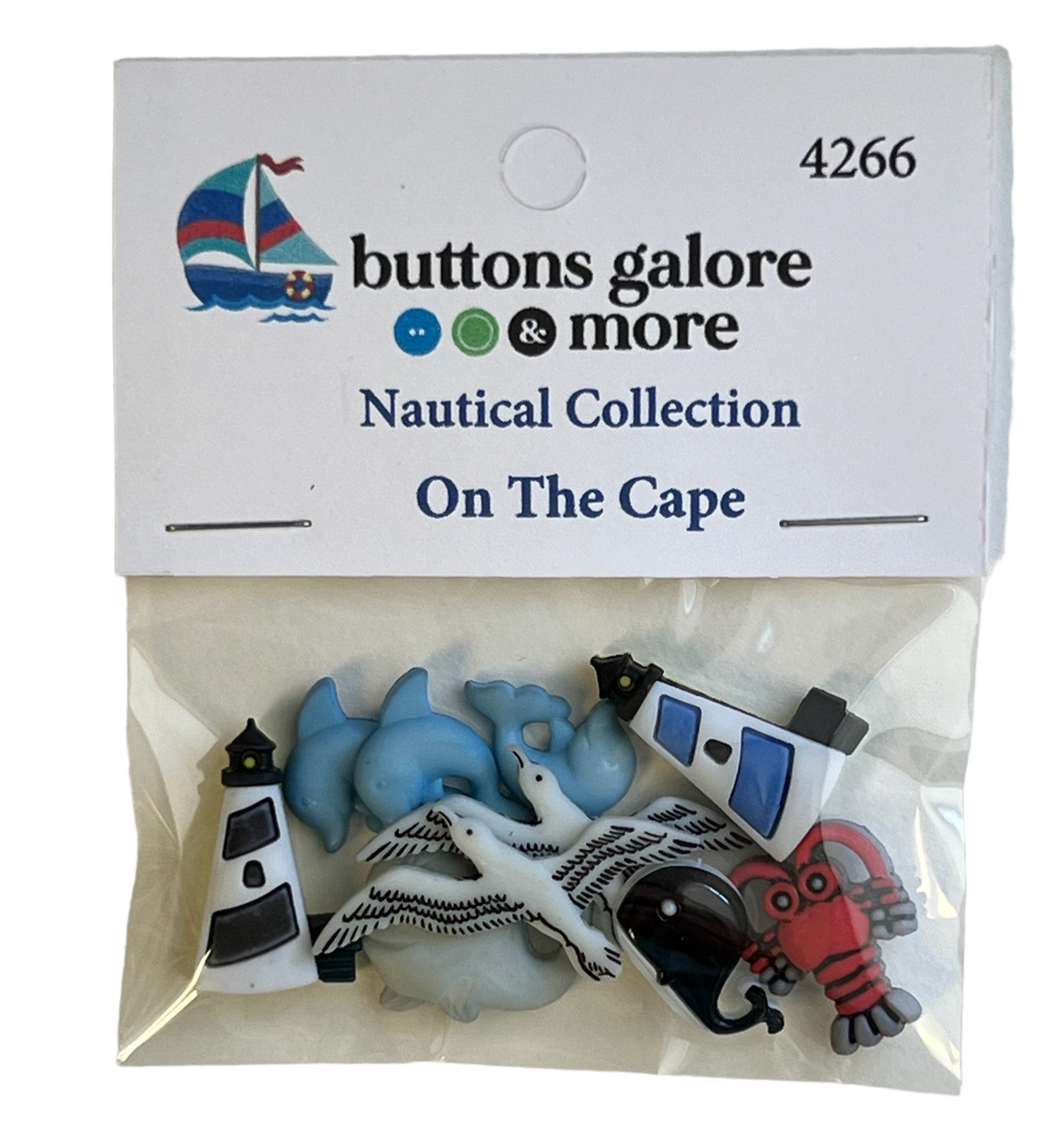 On the Cape Shank Buttons – Nautical & Coastal Sewing Buttons