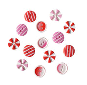 Crazy in Love Craft Buttons