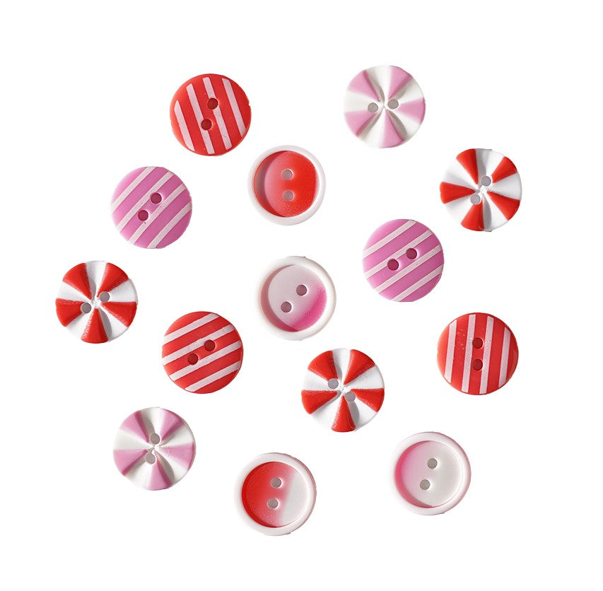 Crazy in Love Craft Buttons