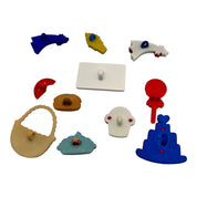 America 250 Patriotic Picnic Buttons