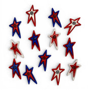 America 250 Shooting Star Buttons