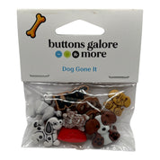 Dog Buttons – Dog & Paw Print Craft and Sewing Buttons