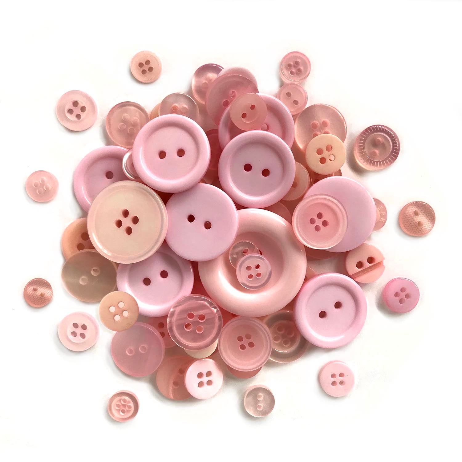 Pink Bulk Buttons for Sewing & Button Crafts | Buttons Galore & More ...