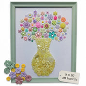 Flower Button DIY Craft Kit
