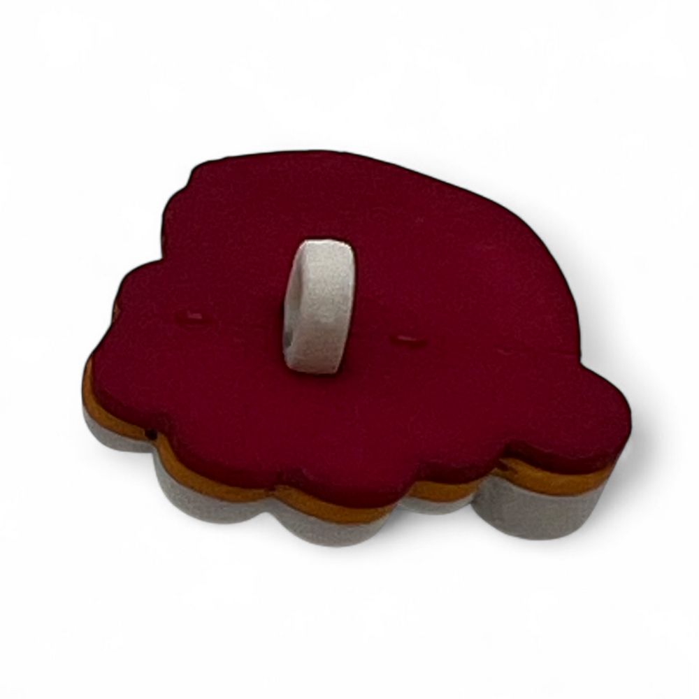 Santa Claus Craft Button – Christmas Embellishment