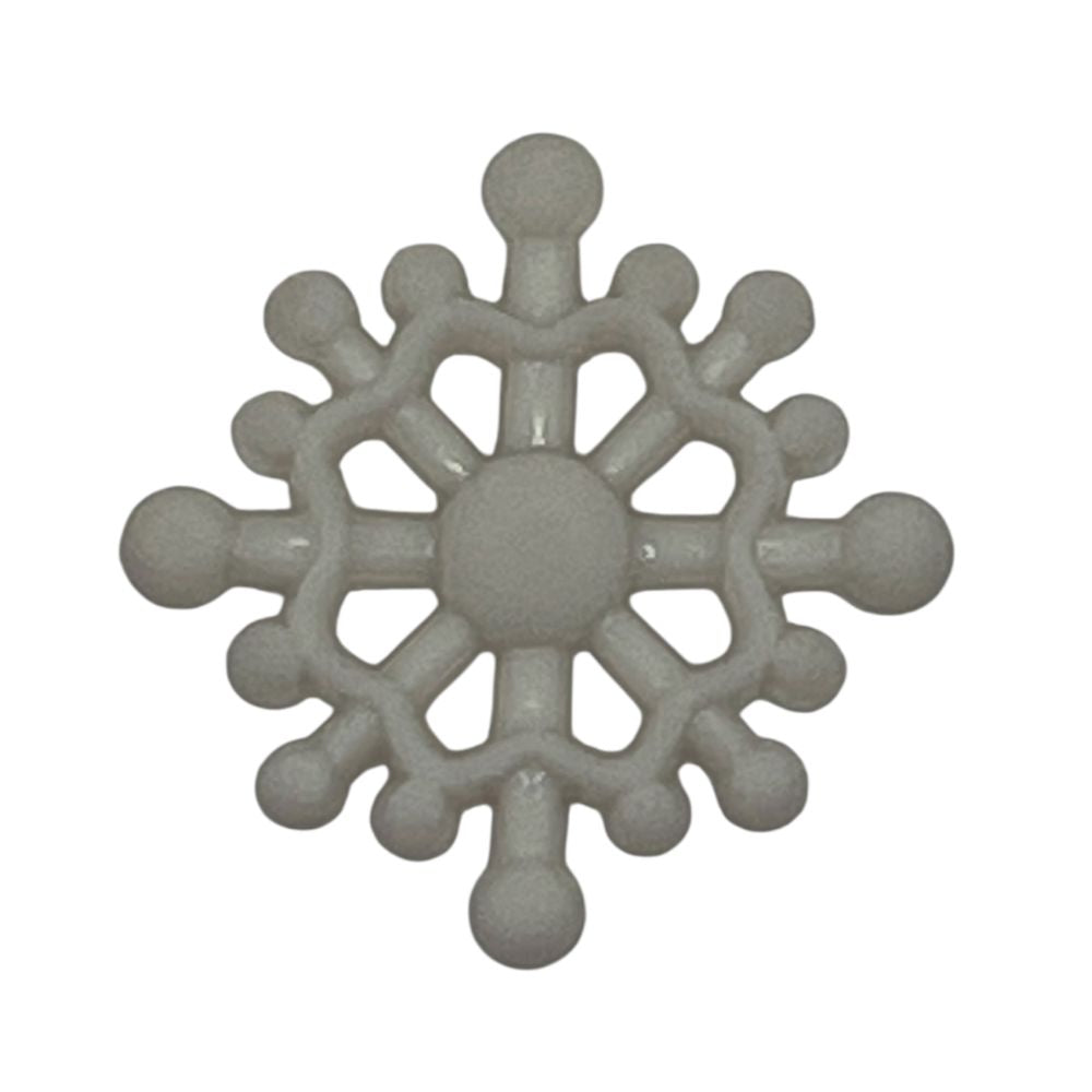 Snowflake Buttons for Sewing | Craft Embellishments for DIY Projects ...