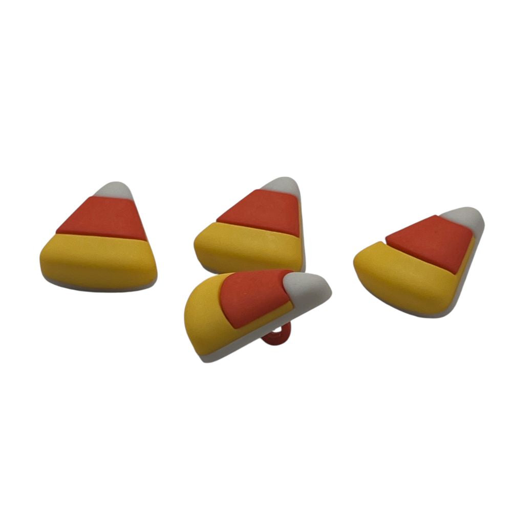 Candy Corn Craft Button – Halloween Sewing & Scrapbooking Embellishment