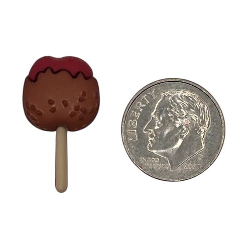 Candy Apple Craft Button – Fall & Halloween Embellishment”