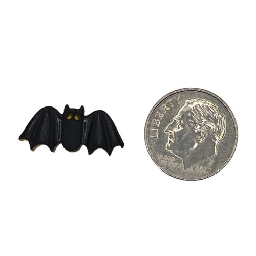 Bat Craft Button – Spooky Halloween Embellishment