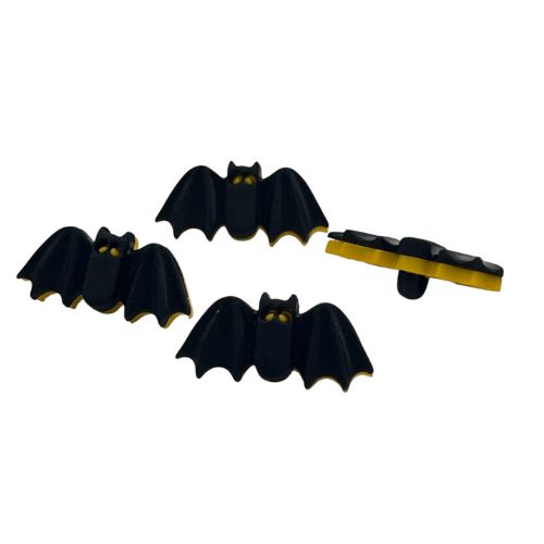 Bat Craft Button – Spooky Halloween Embellishment