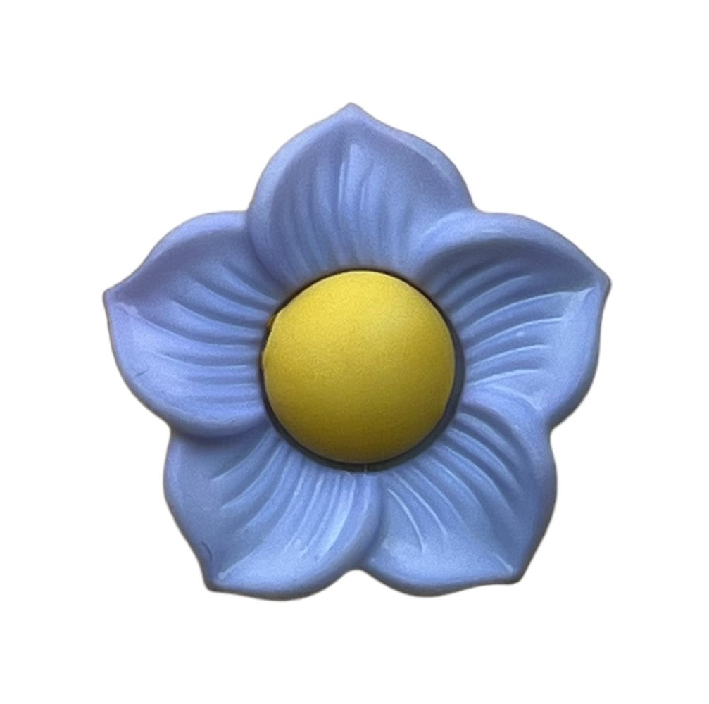 6 Petal Flower Bulk Button
