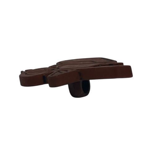 Wheelbarrow Craft Button – Fall & Gardening Embellishment