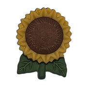 Sunflower with Stem Craft Button – Fall & Harvest Embellishment