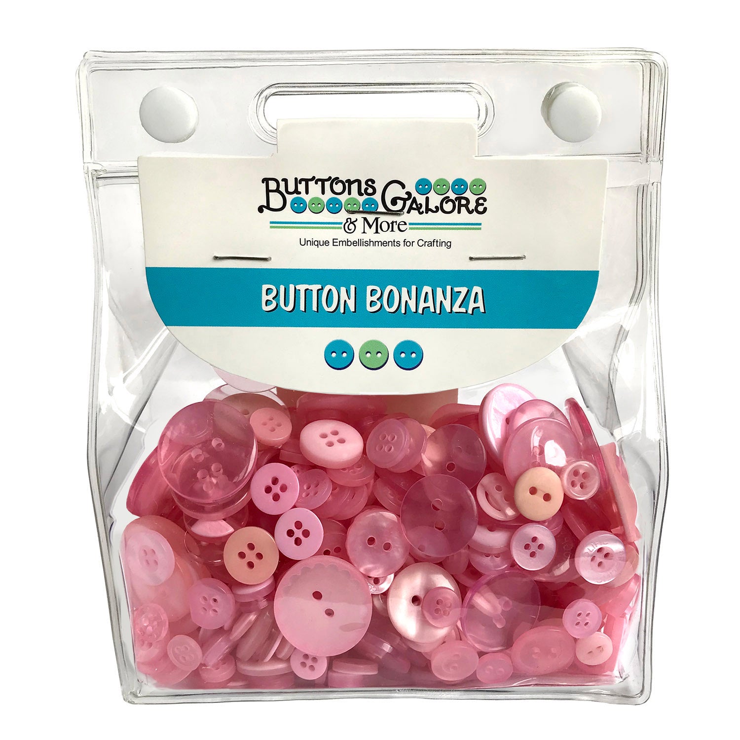  Bucket of Assorted Buttons by Bead Landing