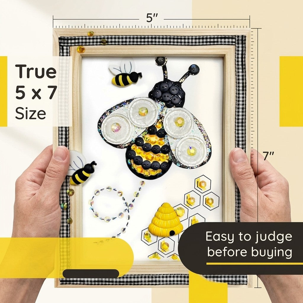 Bumble Bee Frame DIY Craft Kit