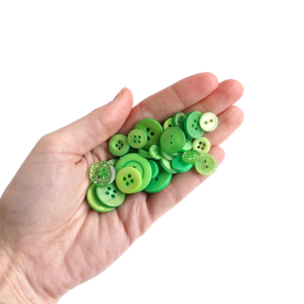 Greenery Buttons